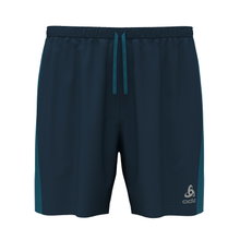 Odlo Laufhose Essential 6inch (ausgezeichnete Bewegungsfreiheit, leicht, Reißverschlusstasche) blau Herren